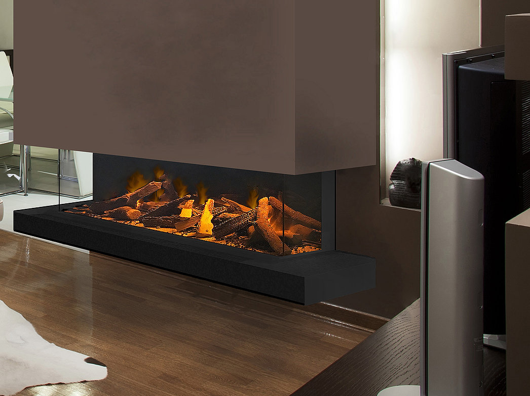 Evonic Fires ESeries e1500gf3 Glass Fronted Electric Fire eBay